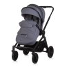 Chipolino Magnum 3az1-ben multifunkciós babakocsi - Anthracite