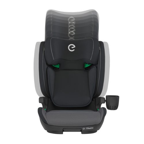 Espiro Theta gyerekülés 100-150cm - 117 Graphite