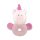 Lorelli Toys Plüss csörgő karika - Pink Unikornis