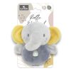 Lorelli Toys Plüss csörgő karika - Szürke Elefánt