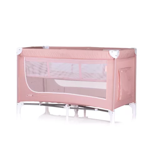 Chipolino Ariel multifunkciós utazóágy - Pink Marshmеllow