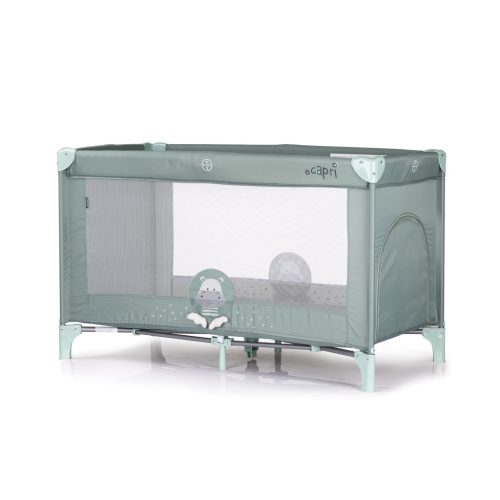 Chipolino Capri fix utazóágy - Hippo green