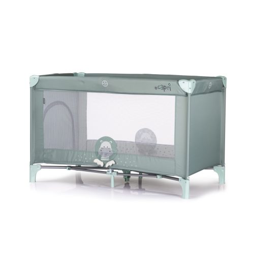 Chipolino Capri fix utazóágy - Hippo green