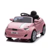 Chipolino Fiat 500 elektromos autó - pink
