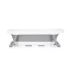 Chipolino Isla összecsukható kád hálós babatartóval 81 cm - Grey