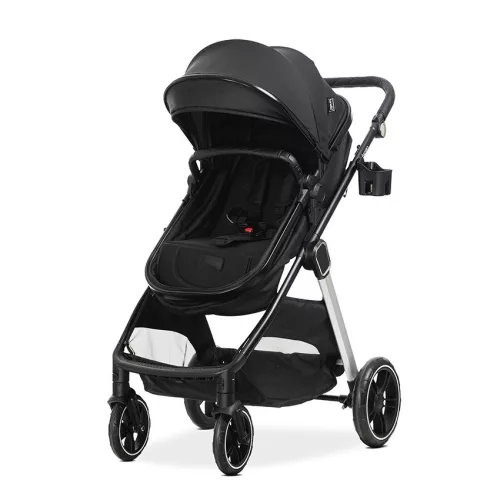 Lorelli Aspen babakocsi mózessé alakítható sport résszel - Black