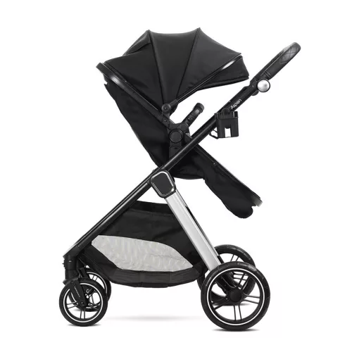 Lorelli Aspen babakocsi mózessé alakítható sport résszel - Black