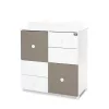 Lorelli Cupboard pelenkázó komód - White & String ÚJ