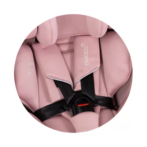 Chipolino Aviato autósülés I-Size 40-150cm - Pink Marshmallow