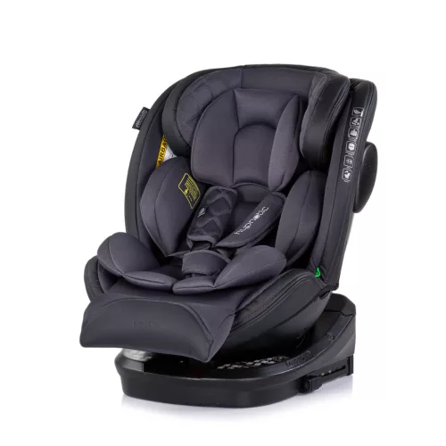 Chipolino Hypnotic autósülés I-Size 40-150cm - Anthracite