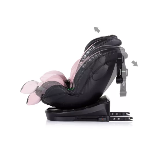 Chipolino Hypnotic autósülés I-Size 40-150cm - Pink Marshmallow