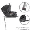 Lorelli Isofix bázistalp Aria Luxe 40x87 cm autóshordozóhoz