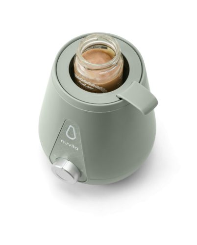 Nuvita Otthoni és autós cumisüveg melegítő - Sage Green 1165