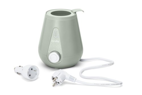 Nuvita Otthoni és autós cumisüveg melegítő - Sage Green 1165