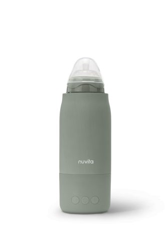 Nuvita Hot'n'go hordozható cumisüveg-melegítő - Sage green - 1190