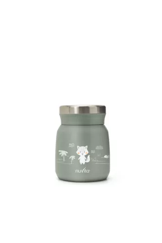 Nuvita ételtároló termosz 300ml - green 4471