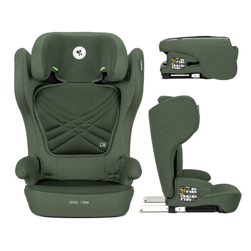 Lorelli Rigel 100-150 cm összecsukható isofix gyerekülés - Green