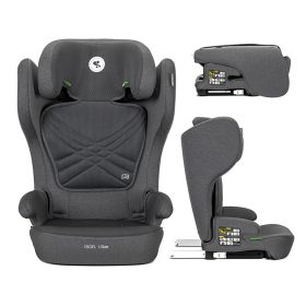   Lorelli Rigel 100-150 cm összecsukható isofix gyerekülés - Grey