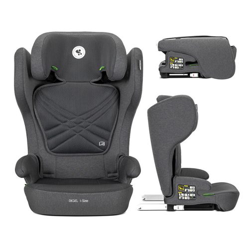 Lorelli Rigel 100-150 cm összecsukható isofix gyerekülés - Grey