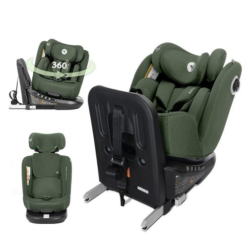 Lorelli Auriga 360 isofix autósülés 40-150cm - Green