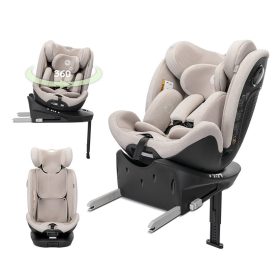 Lorelli Perseus i-Size isofix autósülés 40-150cm - Beige