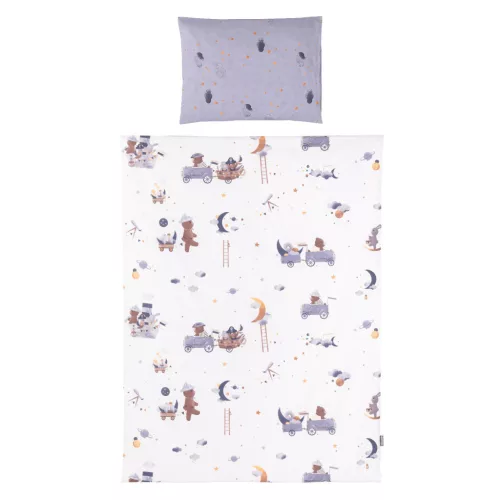 Chipolino 3 részes ágynemű garnitúra - Winnie the Pooh astronaut