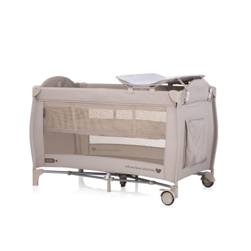 Chipolino Bella multifunkciós utazóágy - tiramisu