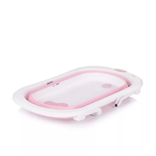 Chipolino Malibu kád leeresztő dugóval 87cm - pink