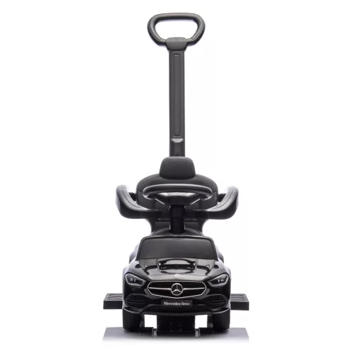 Chipolino Mercedes Benz C-Class bébitaxi tolókarral - black