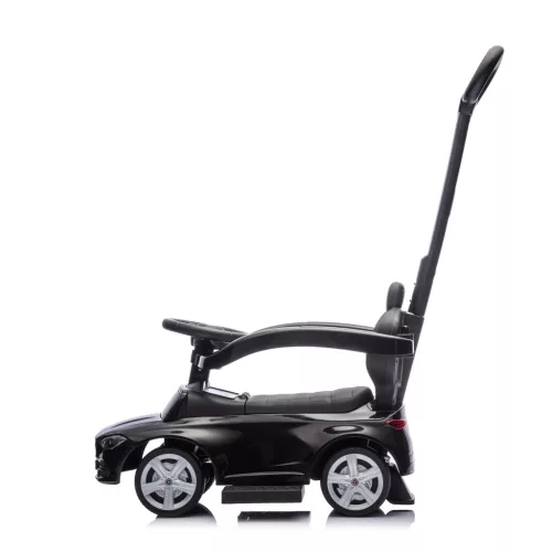 Chipolino Mercedes Benz C-Class bébitaxi tolókarral - black