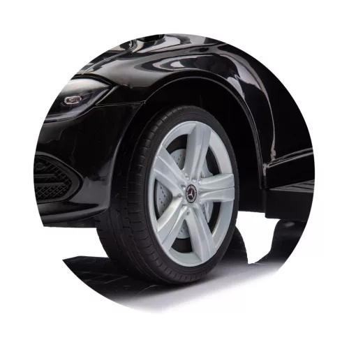 Chipolino Mercedes Benz C-Class bébitaxi tolókarral - black