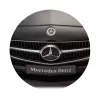 Chipolino Mercedes Benz C-Class bébitaxi tolókarral - black