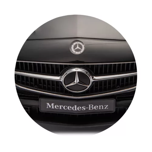 Chipolino Mercedes Benz C-Class bébitaxi tolókarral - black