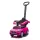 Chipolino Mercedes Benz C-Class bébitaxi tolókarral - pink
