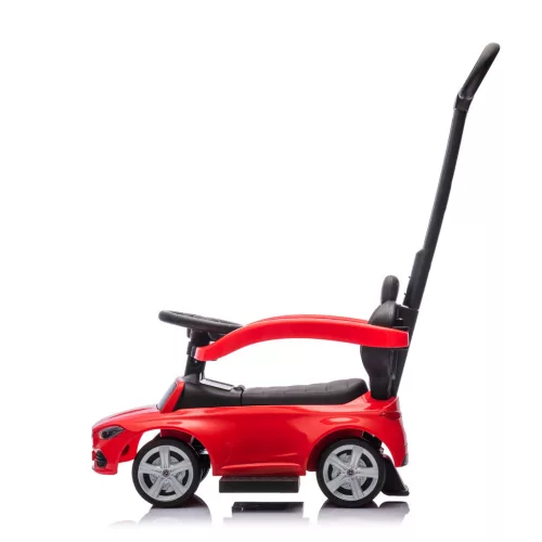 Chipolino Mercedes Benz C-Class bébitaxi tolókarral - red