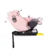 Chipolino Premium 360 autósülés I-Size 40-150cm - pink marshmallow