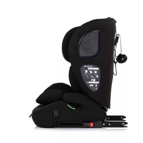 Chipolino Tycoon ISO autósülés Isofix 76-150cm - blackberry