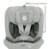 Lorelli Capella autósülés ISOFIX 40-150cm - Grey