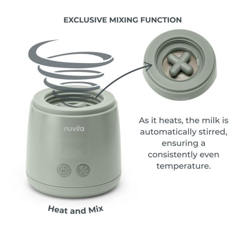 Nuvita Univerzális hordozható cumisüveg-melegítő Mix70 melegítő és keverő funkcióval - 1164