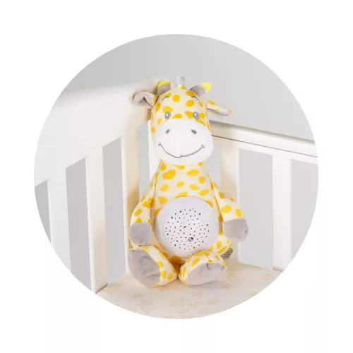 Chipolino projektoros zenélő plüss játék - Giraffe