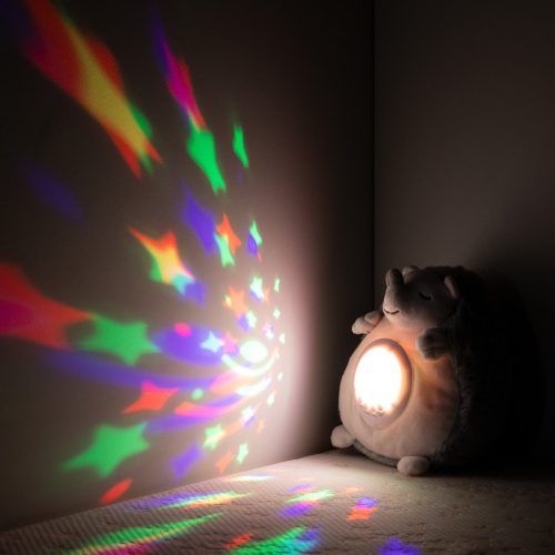 Chipolino projektoros zenélő plüss játék - Little Hedgehog