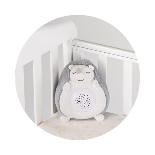 Chipolino projektoros zenélő plüss játék - Little Hedgehog