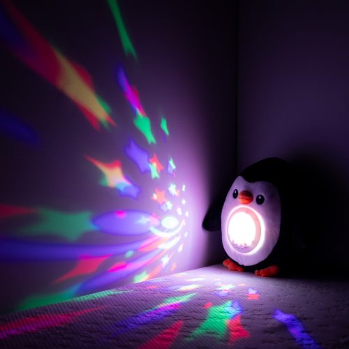 Chipolino projektoros zenélő plüss játék - Little Penguin