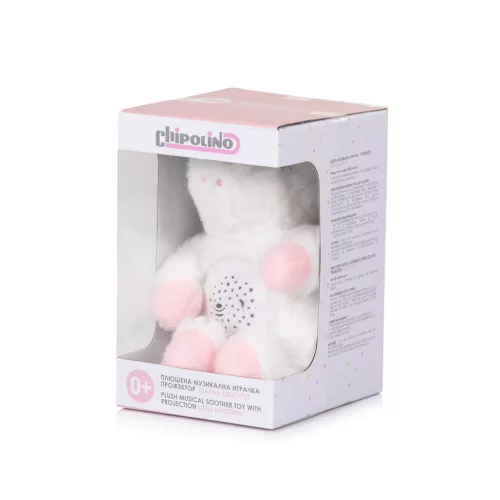 Chipolino projektoros zenélő plüss játék - Little Unicorn