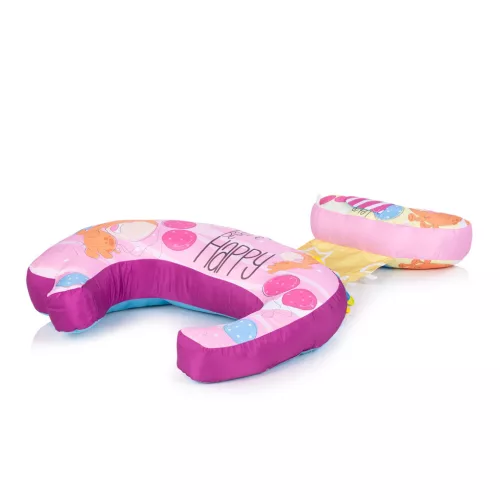 Chipolino multifunkcionális babapárna 5az1 ben - pink