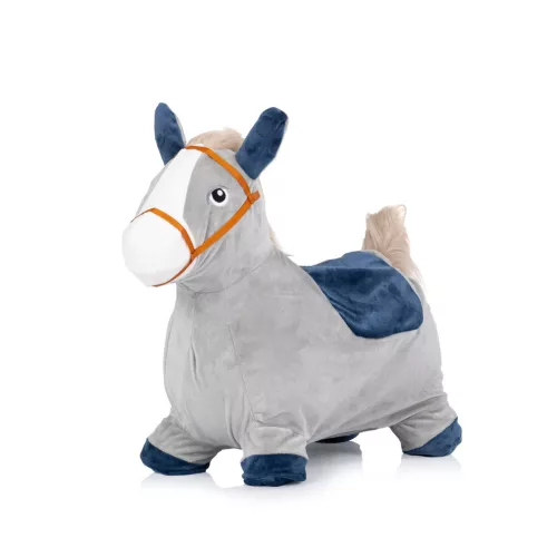 Chipolino ugráló lovacska hanggal - grey