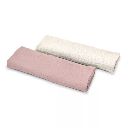 Albero Mio muszlin pelenka, 2 darabos csomag - CC1 Pink