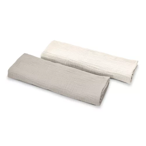 Albero Mio muszlin pelenka, 2 darabos csomag - CC2 Beige