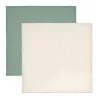 Albero Mio muszlin pelenka, 2 darabos csomag - CC4 Green