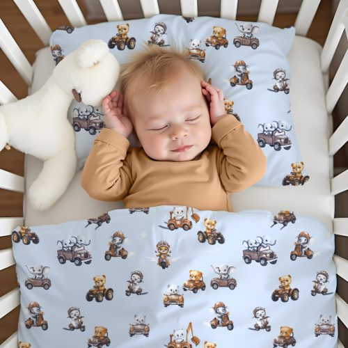 Albero Mio 2 részes ágynemű C-2 - C013 Little Drivers World